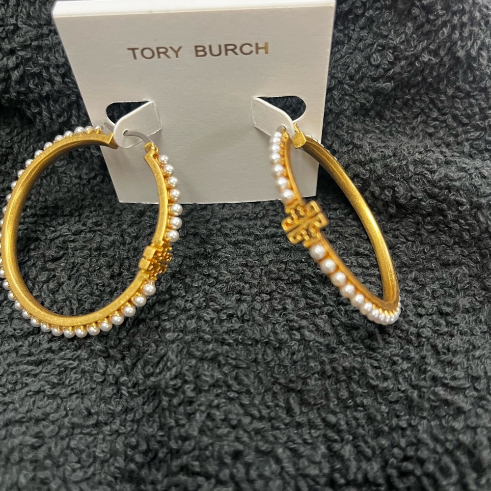Tory Burch Kira Pearl Earrings